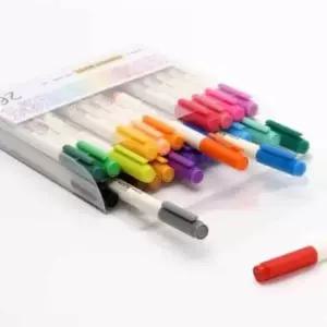 [문구] 26색 네임펜 세트 패브릭싸인펜 굵은싸인펜