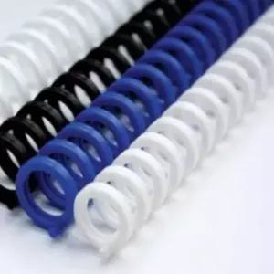 [문구] 클릭링 12mm 흑색 50개 스트립제본 공책제본