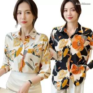 [NS홈쇼핑][엘드마마] 카이아 플라워 블라우스 2종[35764726]