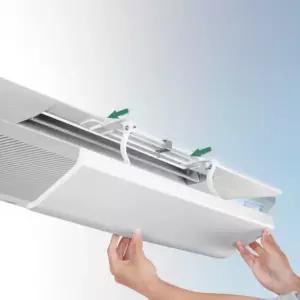 냉풍차단 천장형 에어컨 바람막이 간편설치 윈드조절