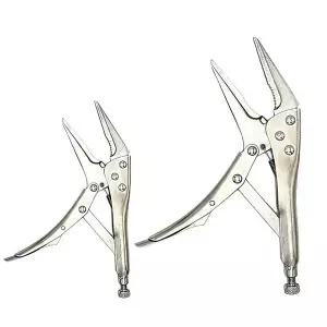 [콩심팥심]파이프 배관 롱로우즈 바이스 만능 플라이어 6.5 9호 판금 수공구