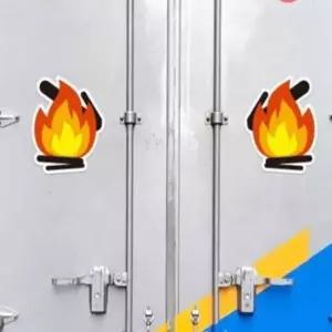 [CAR] 졸음운전 스티커 200x225 자동차스티커 화물차왕눈이