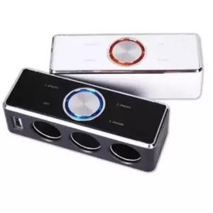 [CAR] USB지원 3구 확장소켓 차량용시가잭 시거잭3구