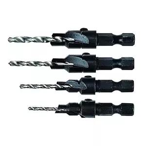 목재 나무 우드 목공 기리 사라기리 접시 드릴 비트 4P 드릴날