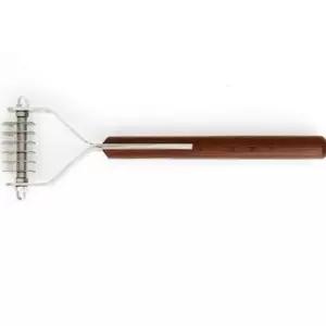 [반려] 강아지 미용 브러쉬 애견 반려견 고양이 털제거 빗 6날