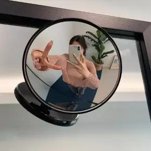 [에스에스62]오목렌즈 미니 흡착 룸미러 인테리어