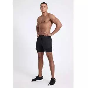 KVA 러닝 런닝 헬스 반바지 쇼츠 트레이닝 운동 남자투인원 러닝복