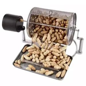밤굽는기계 땅콩 직화 로스터기 대형 호두 자동 볶음