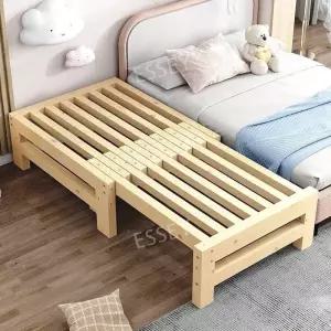원목침대프레임 저상형 단단한 깔판 침대 사이드 평상형