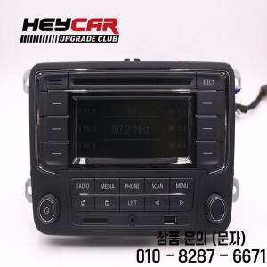 RCN210 블루투스 MP3 USB CD 플레이어 라디오 폭스바겐 호환 골프 5/6 제타 Mk5 MK6 파사트 B6 티구안 캐디