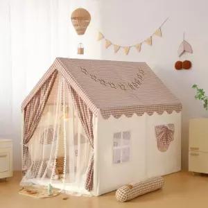 작은집 텐트 베이스 실내 잠잘 수 있는 비밀