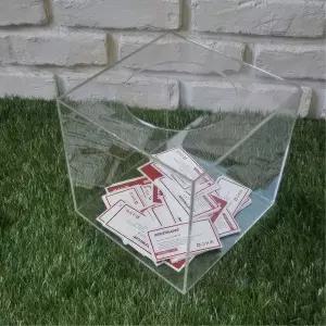 아크릴 투명 응모함 대형 경품함 뽑기함 추첨함 박스 추첨박스