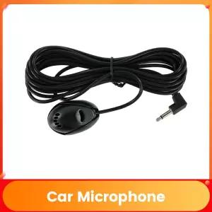 3M 자동차 라디오 안드로이드 오디오 마이크 차량용 헤드 유닛 지원 스테레오 DVD 3.5mm 외부 액세서리