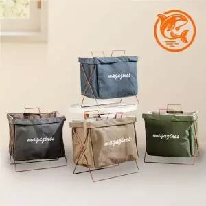 ( )캠핑 수납 정리 바구니 다용도 수납함 네이비 색상