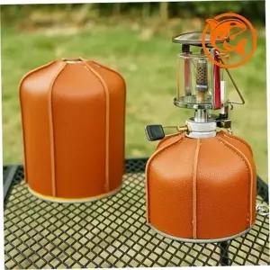 ( )경량 고온 방열 가죽 커버 캠핑 이소가스 보호 용품