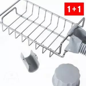 수세미 걸이 싱크대 스텐 거치대 주방 물받이 씽크 보관