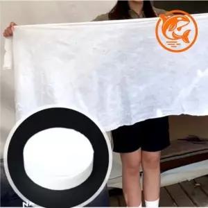 ( )여행용 압축 타올 캠핑용 일회용 수납형 면 타올