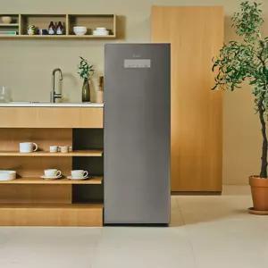 풀무원 김치냉장고 120L 메탈그레이 KS120DM1MY 전용 김치통 9L 1개 포함