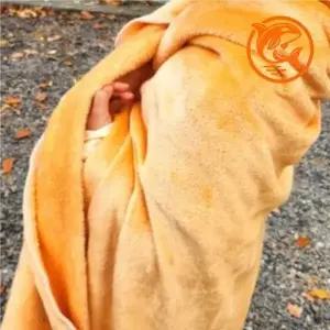 ( )따뜻한 극세사 캠핑용 대형 담요 자동차 방한용 다용도 담요