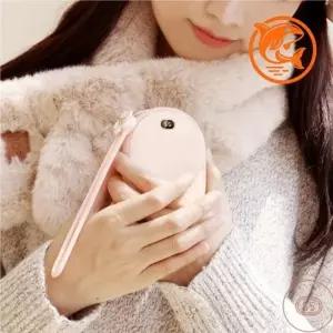 휴대용 따뜻한 손난로 전자 핫팩 보조배터리 색상변환 가능한 야외 캠핑 필드 핫팩