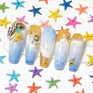 [에스에스62]바다 미니 바다포인트파츠 불가사리 파츠 7종