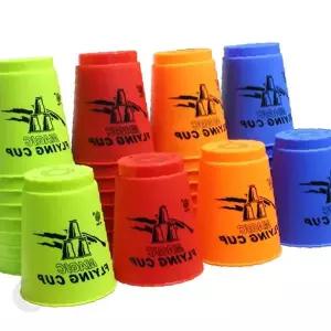 스피드스택스 경기용 플라스틱 컵 쌓기 놀이 세트 집중력 향상 두뇌 발달 손동작