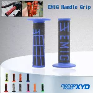 오토바이 범용 EMIG 그립 핸들 10 색 MX 핸드 7/8 Husqvarna Yamaha KTM Motocross Pit Dirt Bike 용 바