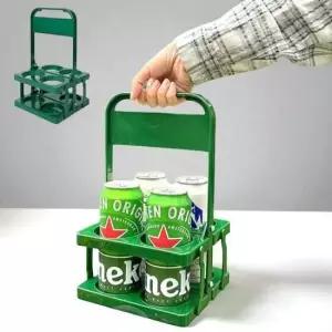 캠핑 접이식 4구 폴딩 음료 커피 캐리어 피크닉 컵홀더