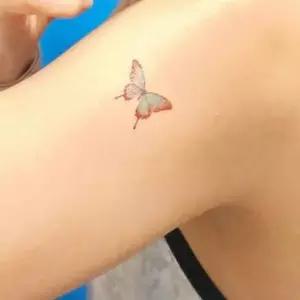 [에스에스62]패션 나비 문신 타투 판박이 스티커 물타투