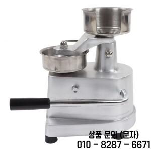 햄버거 패티 수동 기계 알루미늄 스테인레스 스틸 제조기 500 그리스 방지 종이로 형성