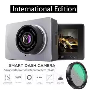 샤오미 스마트 차량용 블랙박스 ADAS 2.7인치 화면 풀 HD 1080P 야간 시야 기능 탑재 영어 국제 버전