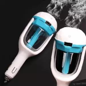 차량용 가습기 컵홀더 거치 미니 분무기 자동차 실내 건조 방지 수분 공급