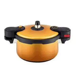 압력밥솥 멀티쿠커 냄비 주방 키친플라워 노랑 5인 3 5L