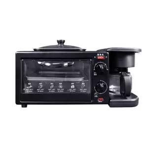 가정용 전기 3 in 1 아침 식사 기계 토스터 다기능 드립 커피 메이커 빵 피자 프라이팬