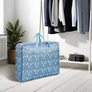 ( )이불정리함 옷 속옷 양말 이사 여행 캠핑 다용도 대용량 가방 수납함 55x40x20cm