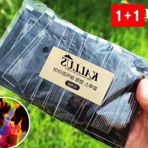 캠핑 불꽃 파이어 오로라 색상 장작 화로 모닥불 연출 10입