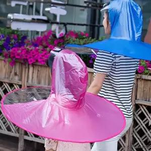 우비 모자 핸즈프리 양산 레인캡 비옷 성인용 아동용 야외활동 우천용품 낚시 등산