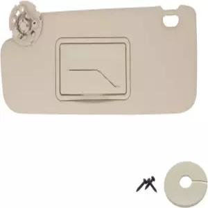 NHILES 왼쪽 운전석 선바이저 쉐보레 크루즈 2011-2019 선쉐이드 교체 번호 84126657 색상 베이지 (3 나사)