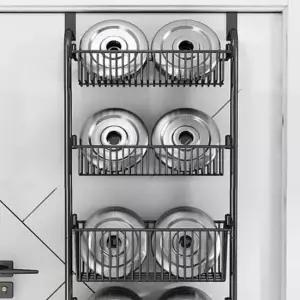 문걸이 선반 철제 선반걸이 보관대 틈새장