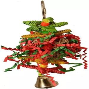 슈퍼 버드 크리에이션 SB971 크리스마스 크링클 리틀 스타 장난감 작은 새 크기 6인치 x 2인치