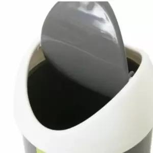 스윙휴지통(대) 화장실쓰레기통 욕실쓰레기통