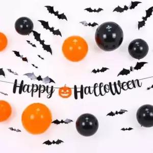 할로윈 가랜드 블랙 행사장식 파티데코