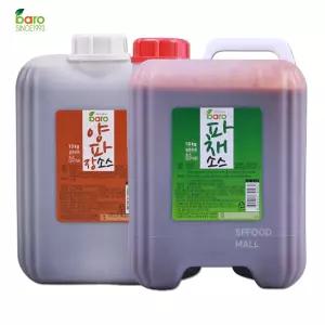 바로 파채소스 10kg+바로 양파장소스 10kg