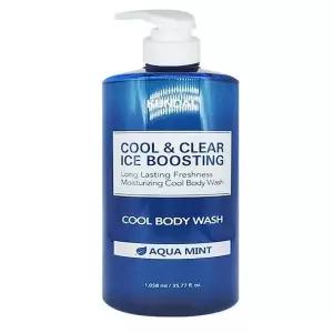 [셀러허브]쿤달 쿨 앤 클리어 아이스 부스팅 쿨 바디 워시 아쿠아 민트 1058ml(SH) (S46126434)