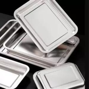스텐 트레이 특대형 네모쟁반 스텐사각트레이