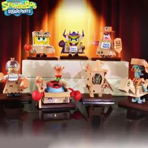 만화 캐릭터 전사 무대 콘셉트 피규어 세트 6p 랜덤 구성 미니어처 인형 수집