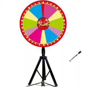 룰렛 행사용 추첨 돌림판 대형 엠티 원판 80CM 이벤트룰렛 회전 골드 본체