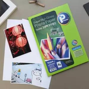 [문구] 소프트 광택용지 A4 20매 사진출력전용지 사진인화지