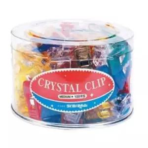 [문구] 통크립 100개입 중형 문서집게 미니집게