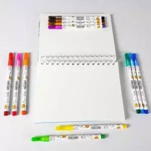 [문구] 12색 아이비스 사인펜 사인펜세트 컬러붓펜 싸인펜12색